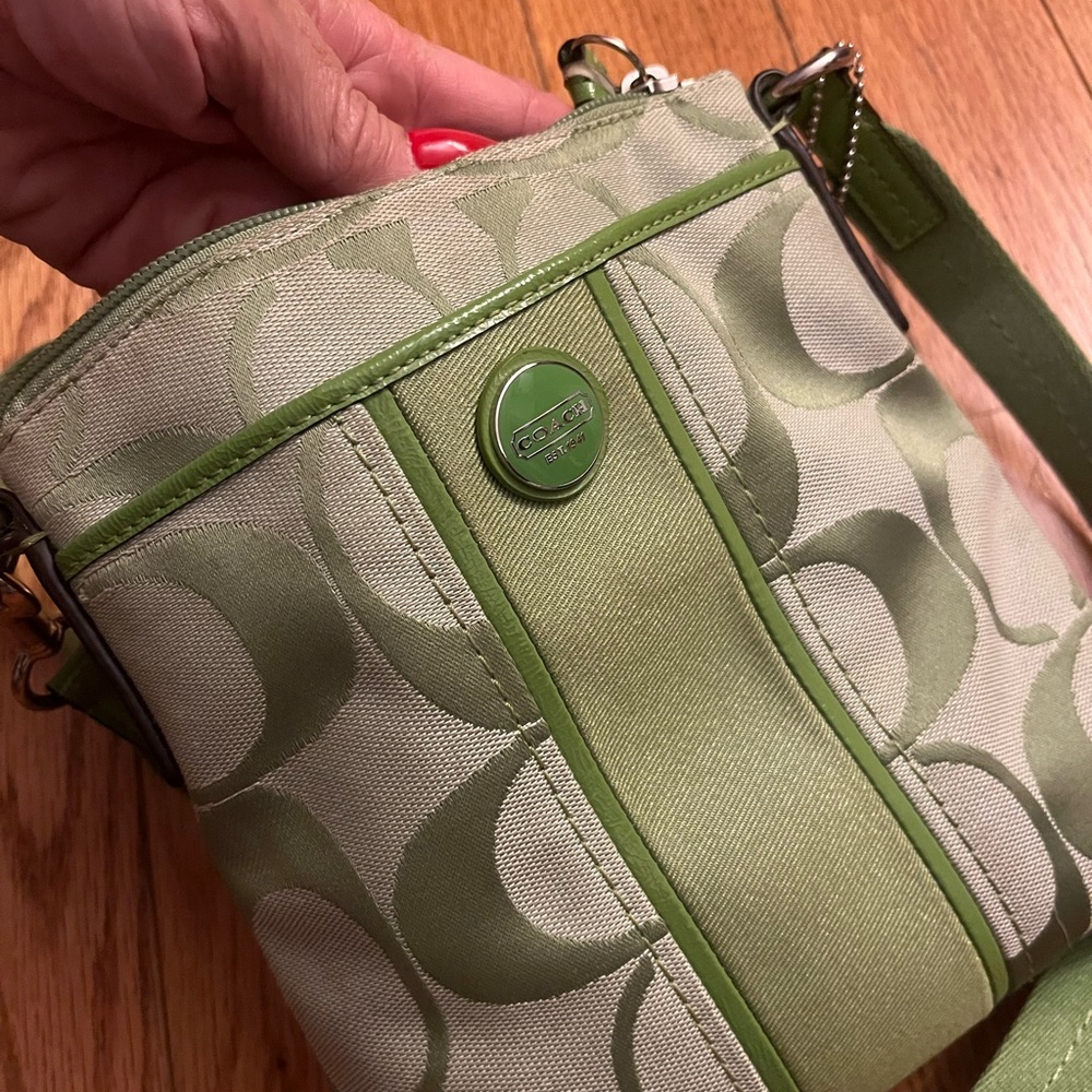 Coach cross body adjustable brand new bag